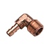 Hose Adaptor Barb 90° 5/16" To 3/8" Npt