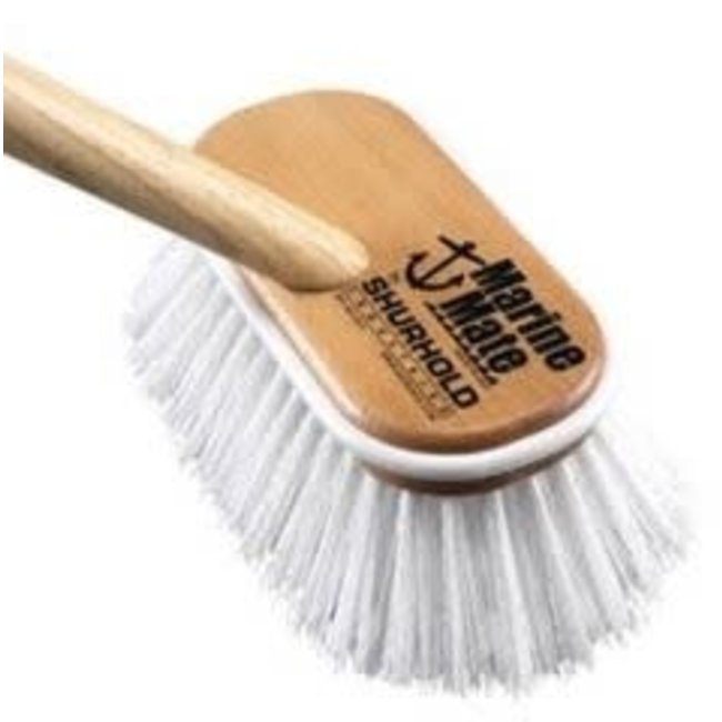 Stiff White Brush