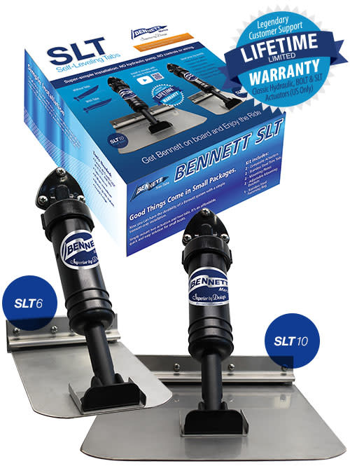 SelfLeveling Trim Tab Set 6" x 8" Fogh Boat Supplies