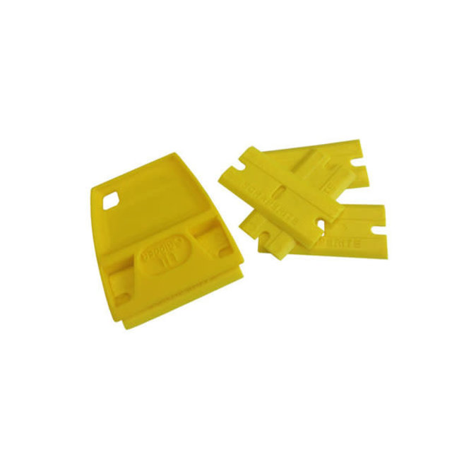 Scraperite Yellow Plastic Scraper with Handle