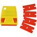 Scraperite Scraper Razor Blades & Handle Orange 5pk
