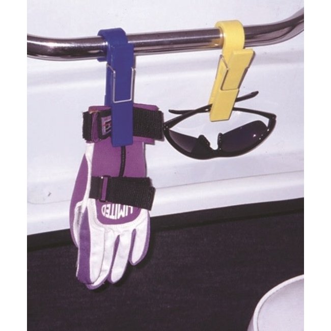 TH Marine Blue Aqua Clips - Utility Rail Clip
