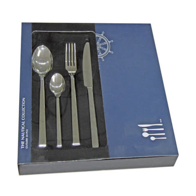 Cutlery Set, 24 Piece SS