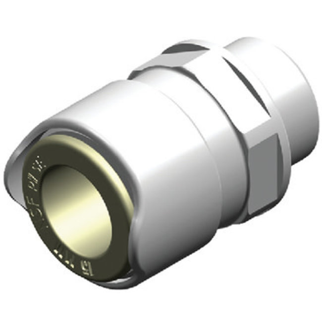 Straight Adapter Male 15mm