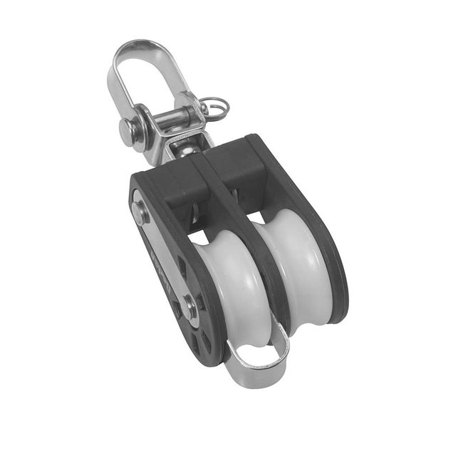 Barton Blocks Size 2 Double Swivel with Becket XX