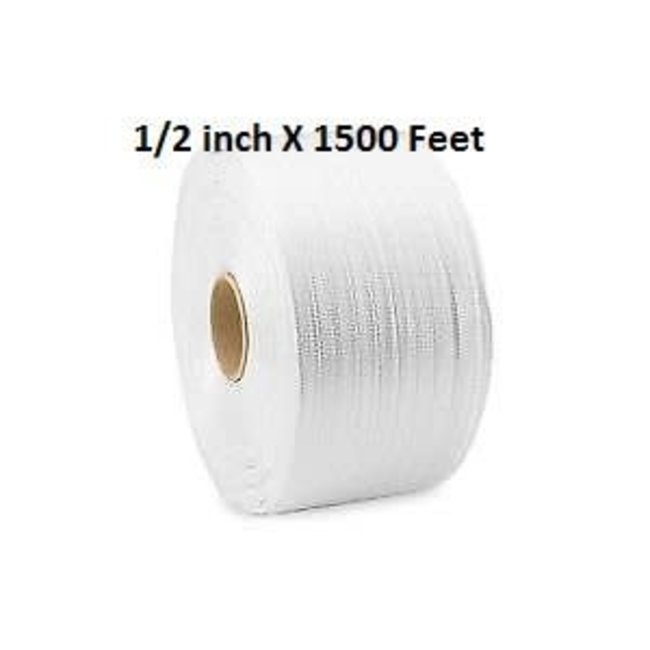 Pacstrap Cross Woven Strapping 1/2" x 1500'