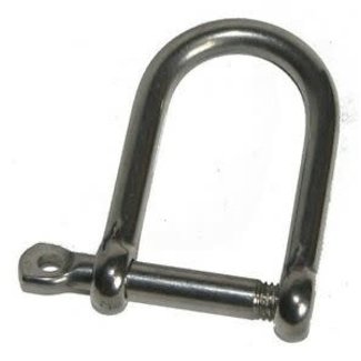 Gloma Ex Wide "D" Shackle 5/16"