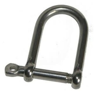 Gloma Shackle Ex Wide "D" 5/16"