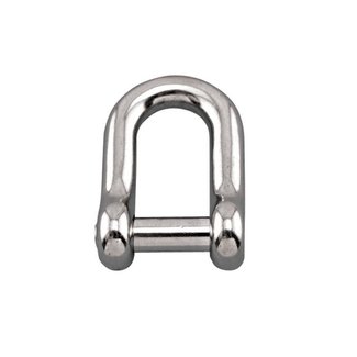 Gloma Flush Pin D Shackle 1/4"