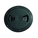 Deck Plate / Inspection Port 6" Black Threaded w/o Ring Min 2