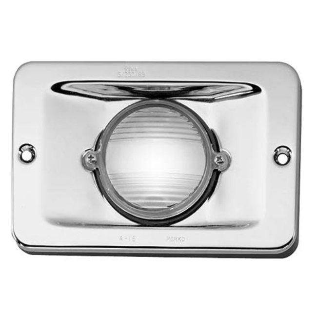 Transom Flush Mount Square Stern Light
