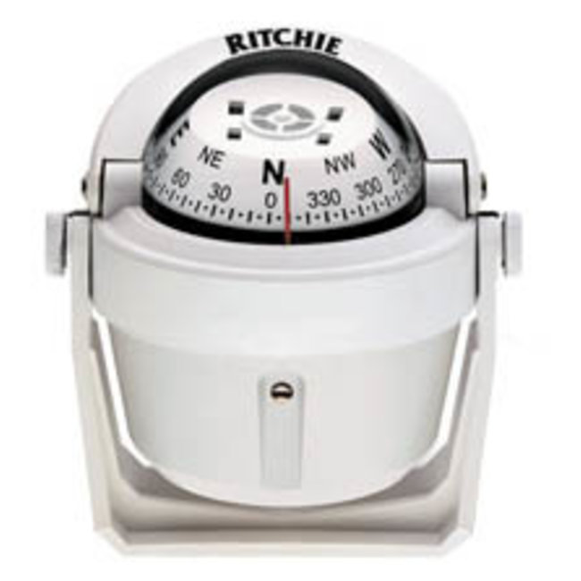 Ritchie Explorer Compass Bracket  Mount White