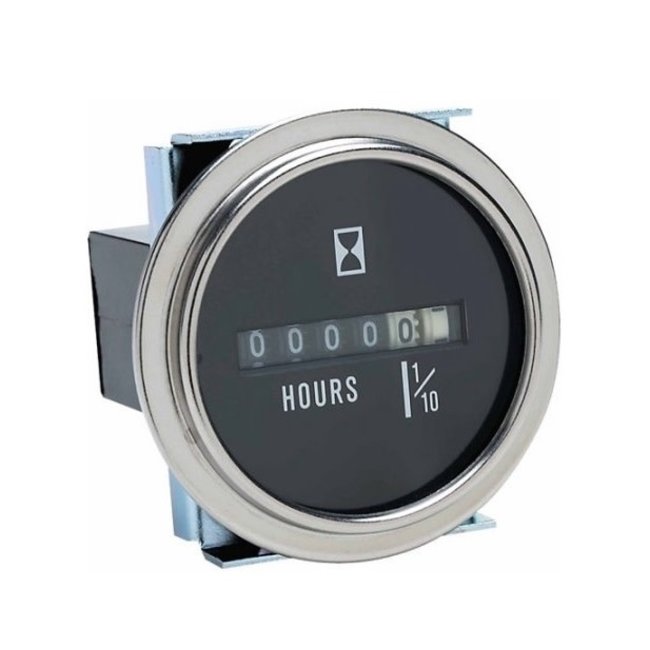 Gauge Hour Meter SS Bezel CLEARANCE