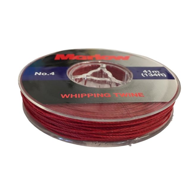 Marlow Whipping Twine #4 Red