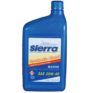 Sierra Oil Synthetic Blend 25w40 I/O 1L