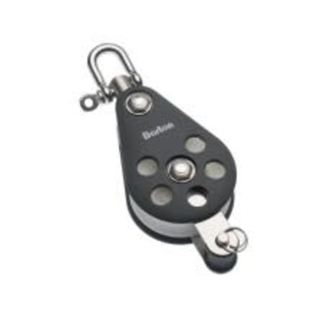 Barton Blocks Single Swivel Size 3 w/Becket