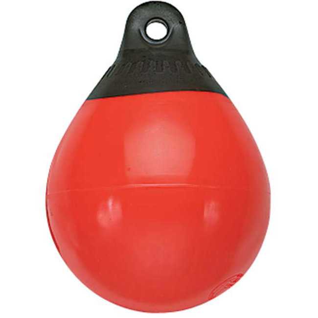 9" Raindrop Red Sidewind Net buoy