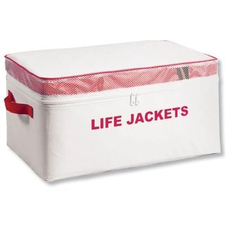 Marine Safety Lifejacket Bag White