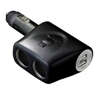 Socket Dbl W/2 USB Charger