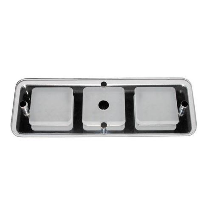Glass Ceiling Led  9x3 1/2 CLEARANCE