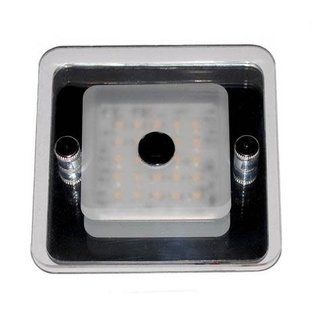 Glass Ceiling  Light 4 x 4 CLEARANCE