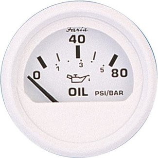 Faria Oil Pressure 0-80