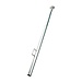 Flag Pole 1" Diam. 48" High S.S.  XX