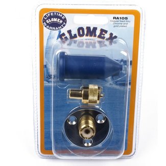 Glomex Deck Mount Double Female- CLEARANCE