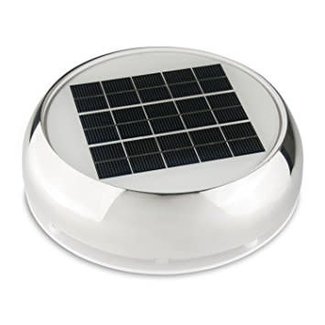 Nicro Solar Vent 4" w/LED Light