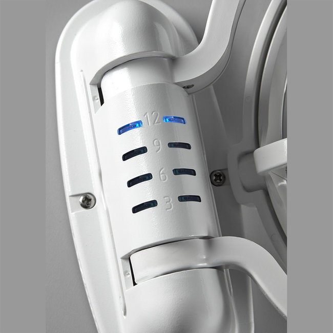 Caframo Sirocco II Gimbal 3Spd Fan White 7"