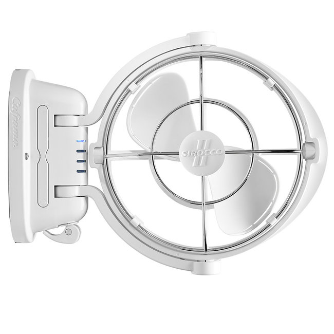 Caframo Sirocco II Gimbal 3Spd Fan White 7"