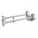 Dual Trumpet Horn Stainless Steel