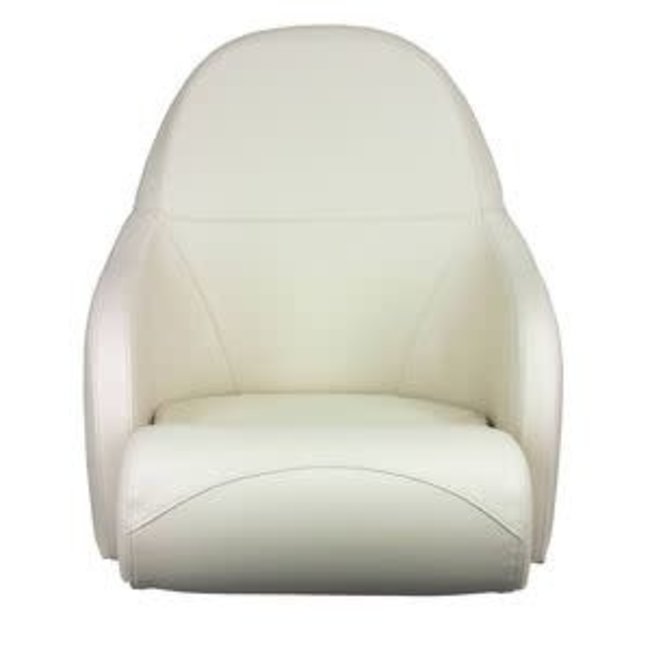 Springfield Marine Bolster Seat Flip Up White CLEARANCE