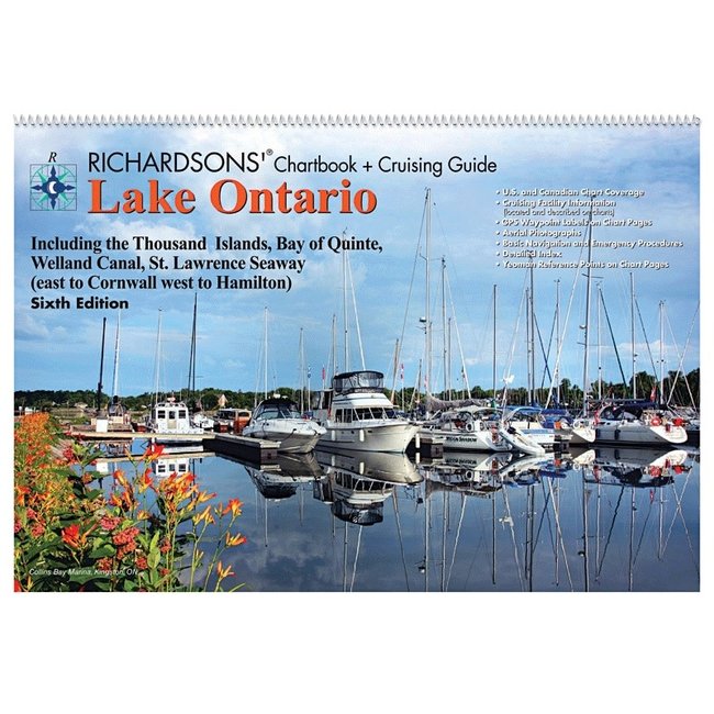 Richardson Marine Lake Ontario Chartbook Seventh Edition (2018)