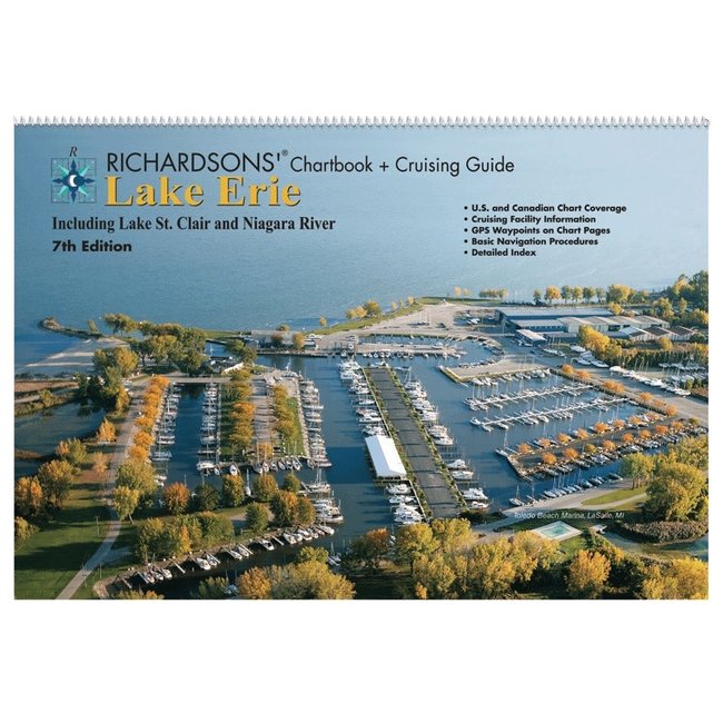 Richardson Marine Lake Erie Chartbook    7th Edition (2015)