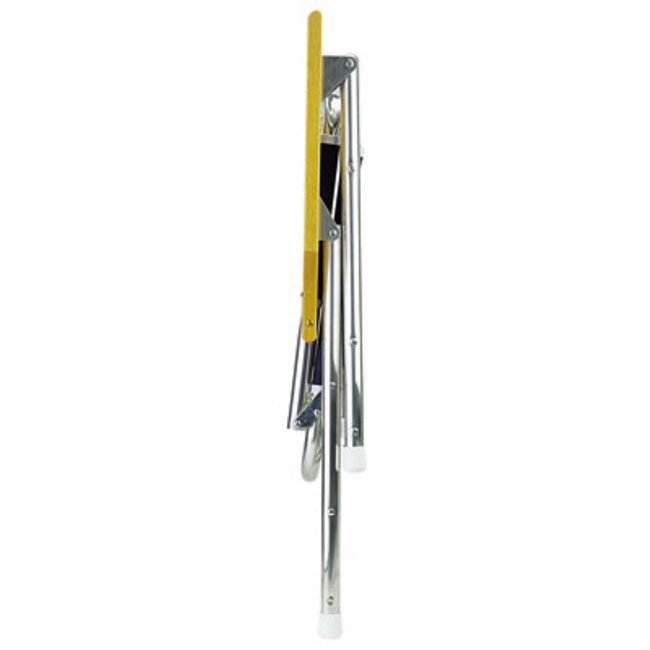 Navy Blue Padded High Back Deck Chair