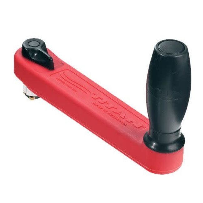 Lewmar Winch Handle Red 10" Locking
