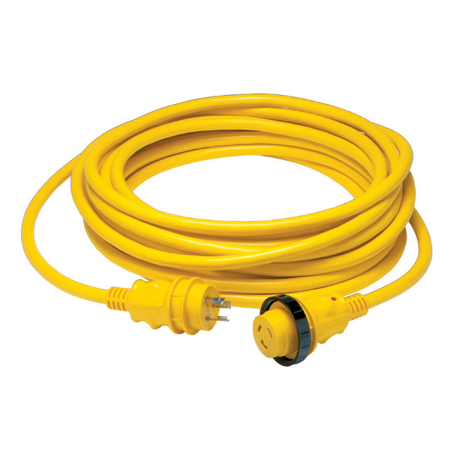 Power Cord 50'  30 Amp Yellow
