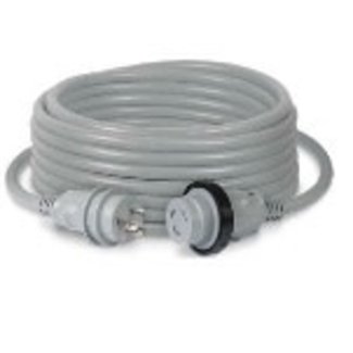 Power Cord 30 Amp w/LED 50' Gray