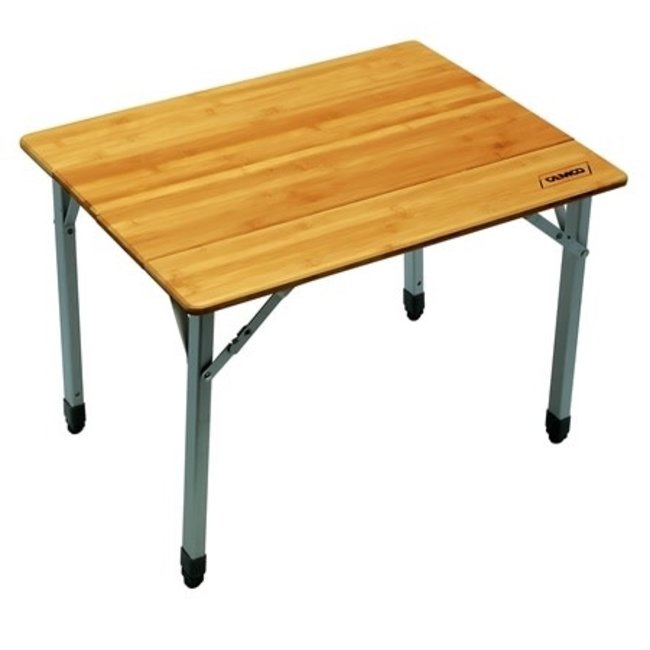Camco Bamboo Folding Table Compact Table top L: 25.5" x W: 19.75"