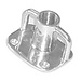 Stanchion Base Cast 1"