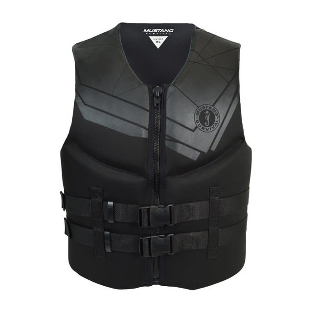 Mustang Horsepower Neoprene PFD Black