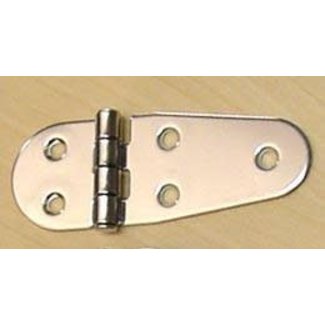 Hinge Strap oval S.S.