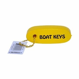 Key Chain 'Boat Keys' Yellow