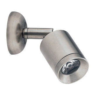 Chrome Plated Brass Reading Light with Switch CLEARANCE