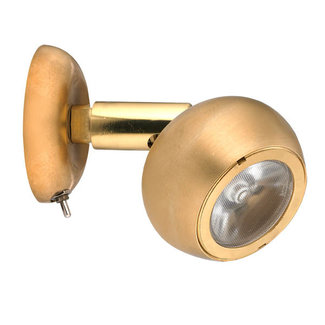 Brass Reading Light with Switch CLEARANCE