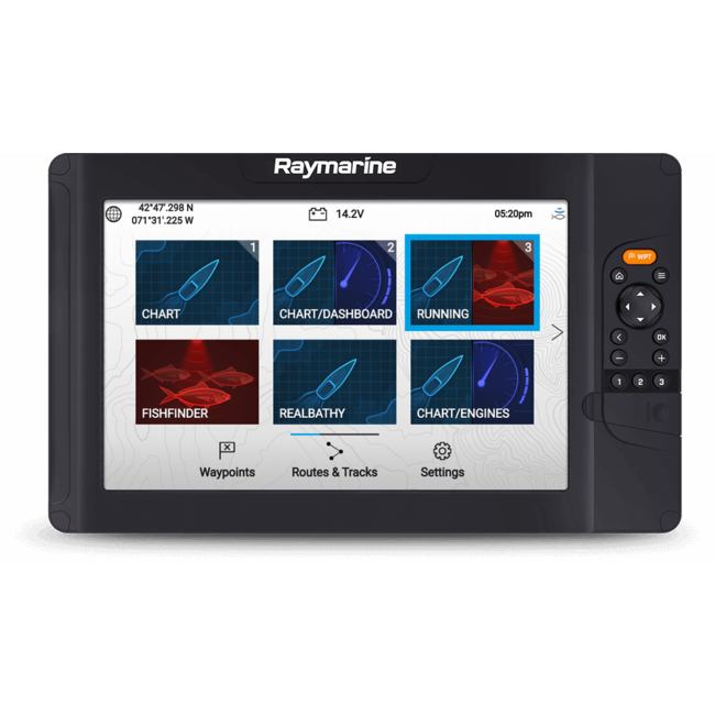 Raymarine Element 12S with Navionics US/Canada Charts CLEARANCE ONE ONLY