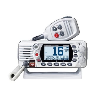 Standard Horizon VHF 25W  White Fixed Mount w/GPS (Replaced by GX1410 )