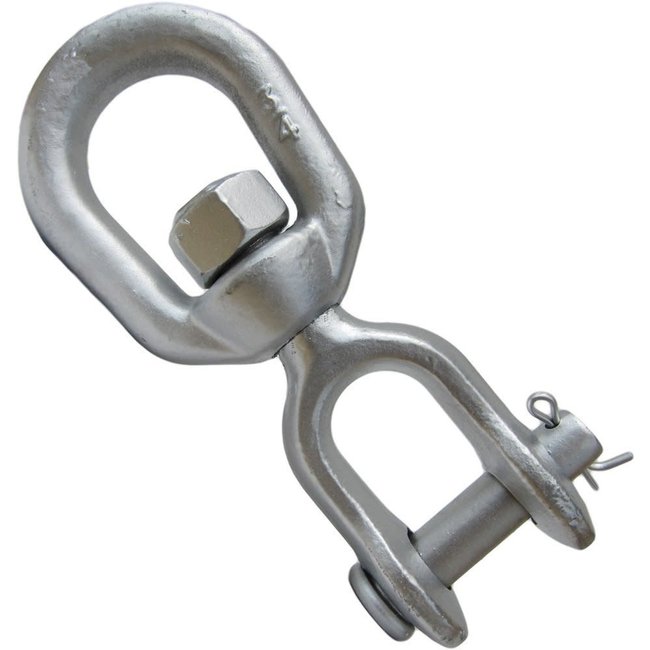 Eye/Jaw Swivel 3/8" Galvanized