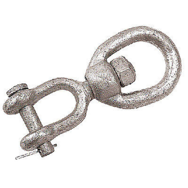 Anchor Eye/Jaw Swivel 5/16" Galvanized